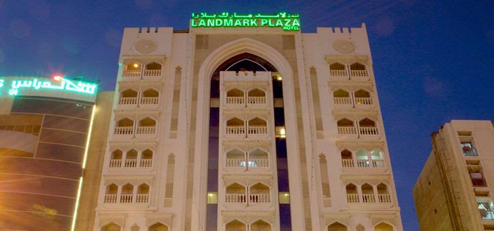 Landmark Plaza Hotel Dubai Exterior foto