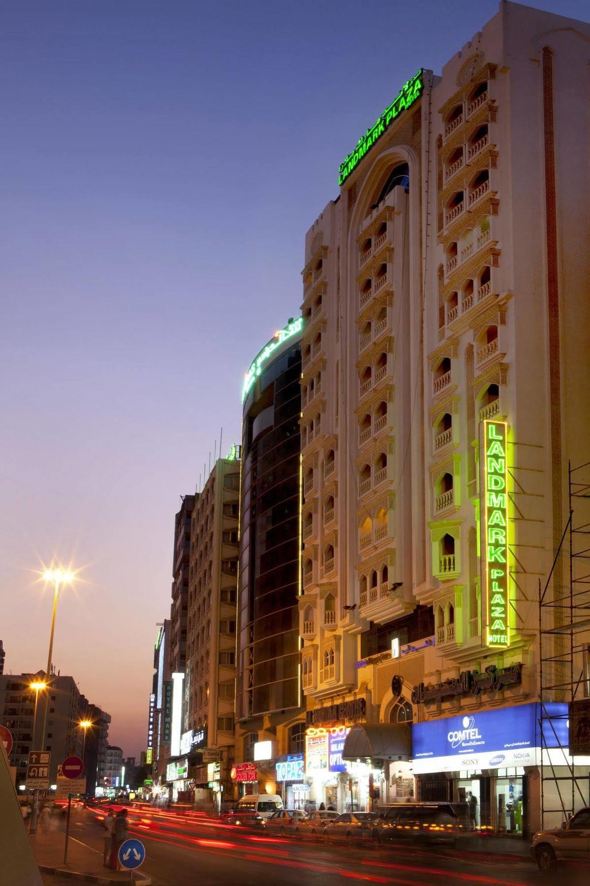 Landmark Plaza Hotel Dubai Exterior foto