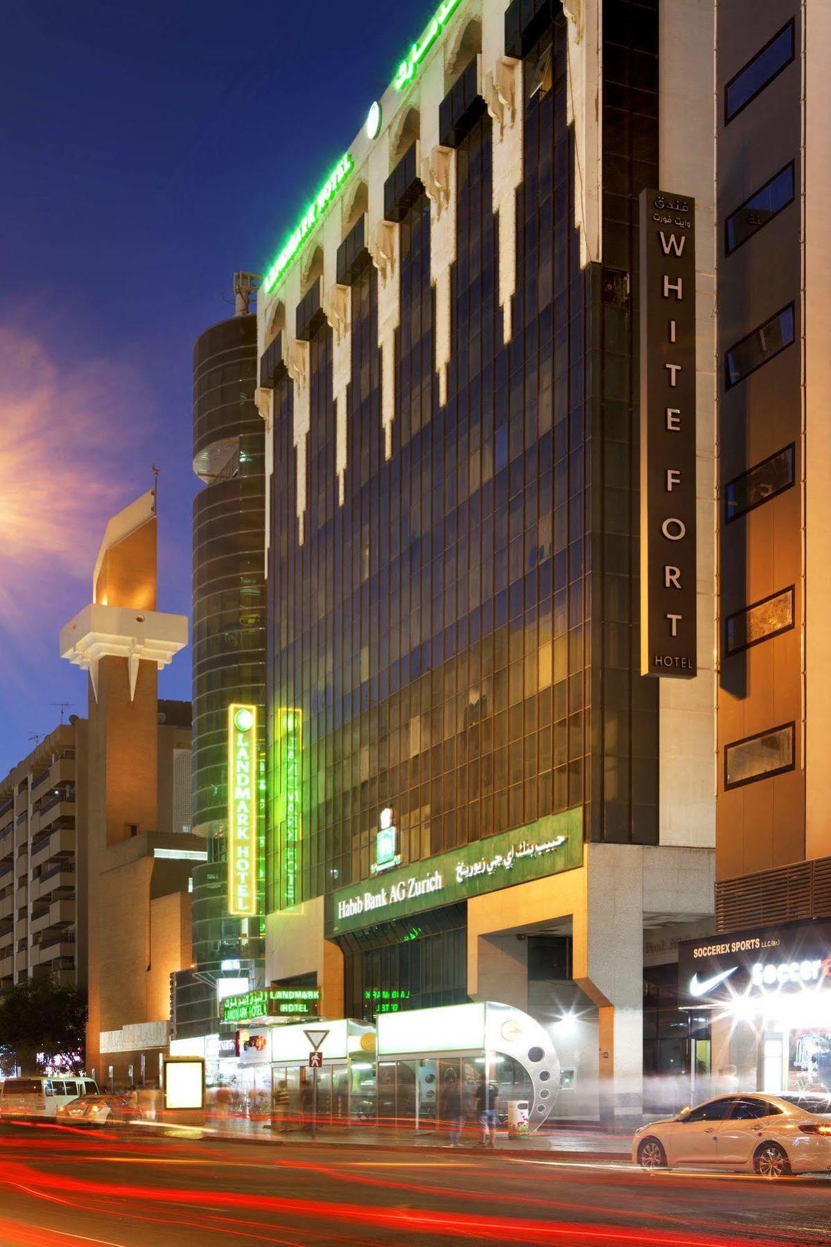 Landmark Plaza Hotel Dubai Exterior foto